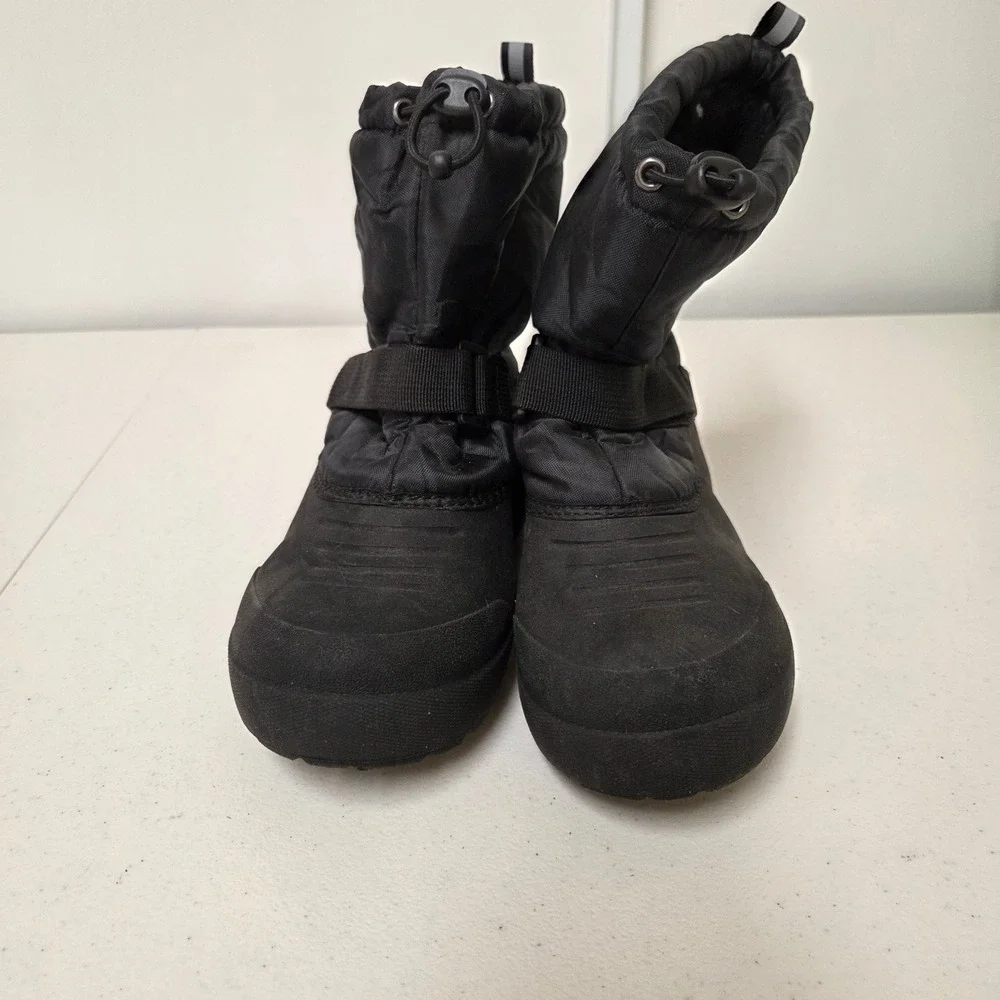 Northside Frosty Black Quilted Insulated Snow Boots Toddler Size 6 Waterproof